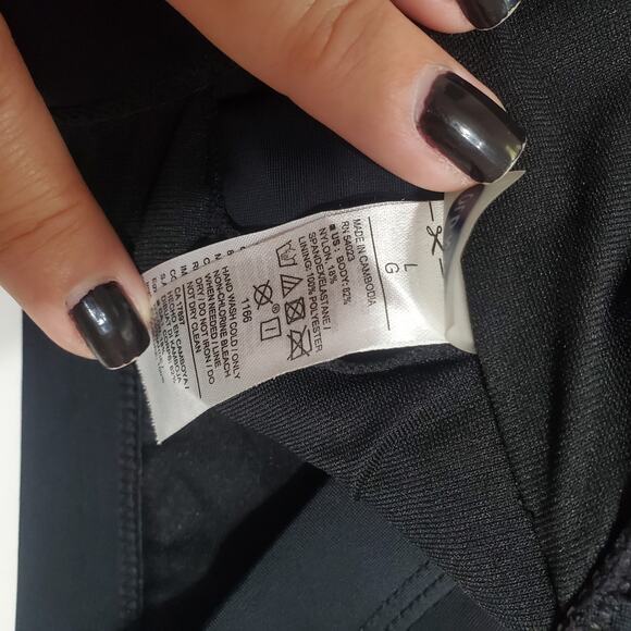 Old Navy 2 Piece Bikini Separates Black Top Purple Print Bikini Bottom  Large - Picture 3 of 8